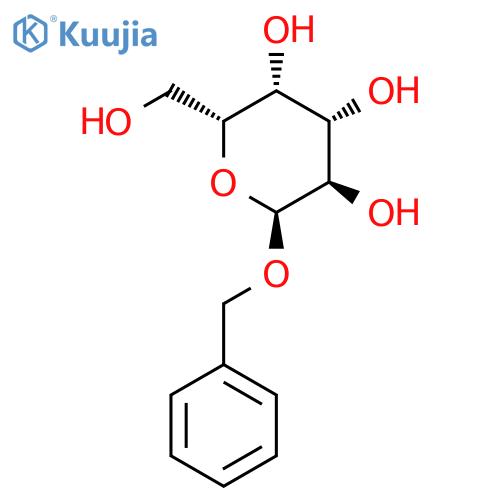 Benzyl α-D-galactopyranoside structure