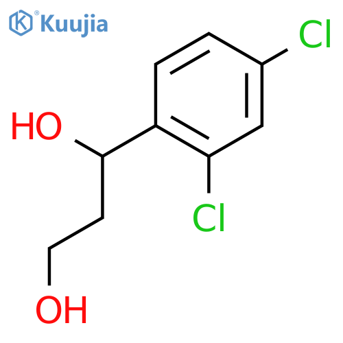 1,3-Propanediol, 1-(2,4-dichlorophenyl)- structure