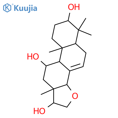 14,16-Epoxy-7-isopimarene-3,11,15-triol; (3α,11α,15α)-form structure