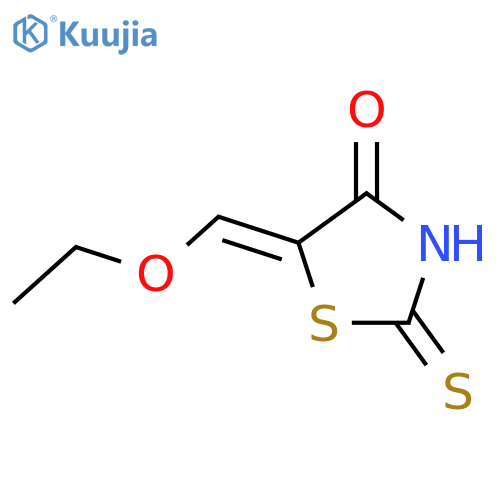 5-(ethoxymethylidene)-2-sulfanylidene-1,3-thiazolidin-4-one structure