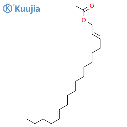 (2E,13Z)-Octadecadienyl Acetate structure
