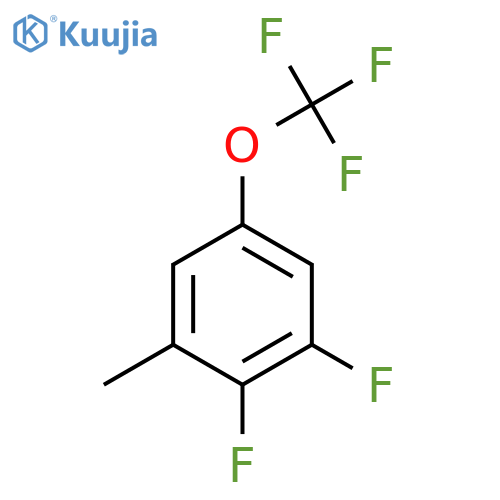 2,3-Difluoro-5-(trifluoromethoxy)toluene structure