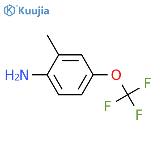 2-Methyl-4-(trifluoromethoxy)aniline structure