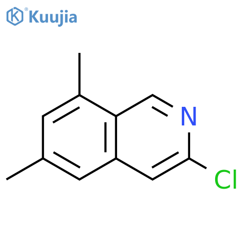 Isoquinoline, 3-chloro-6,8-dimethyl- structure