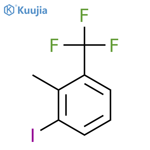 1-Iodo-2-methyl-3-(trifluoromethyl)benzene structure