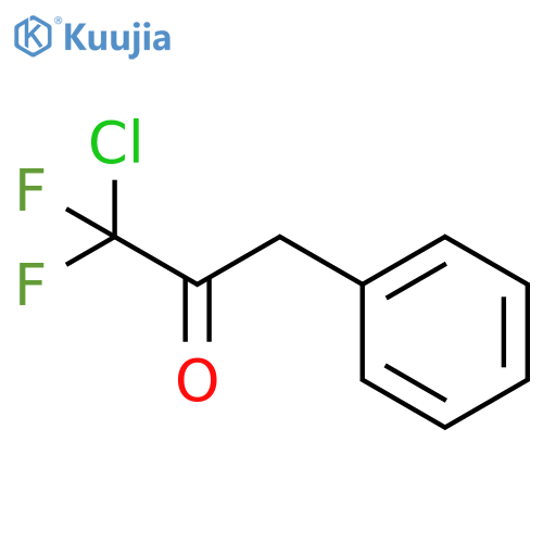 1-chloro-1,1-difluoro-3-phenylpropan-2-one structure