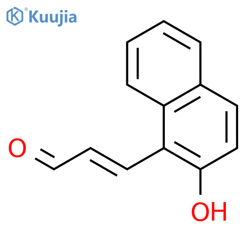3-(2-hydroxynaphthalen-1-yl)prop-2-enal structure