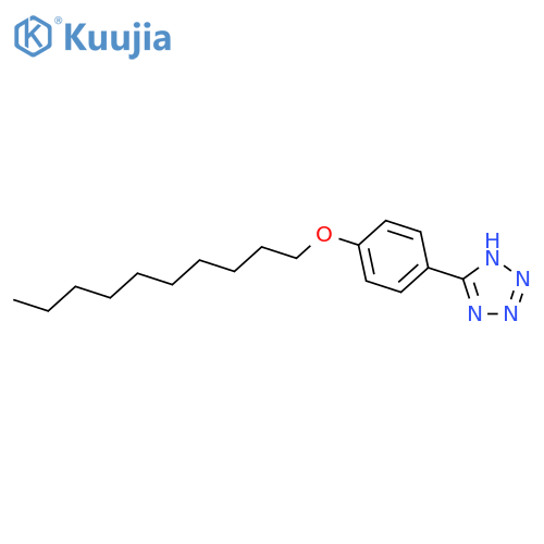 1H-TETRAZOLE, 5-[4-(DECYLOXY)PHENYL]- structure