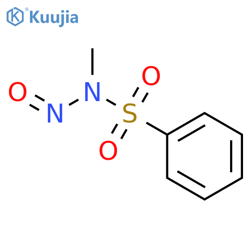 Benzenesulfonamide, N-methyl-N-nitroso- structure