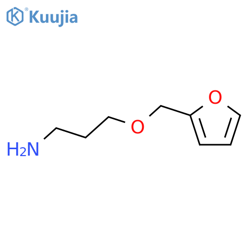 3-(furan-2-yl)methoxypropan-1-amine structure