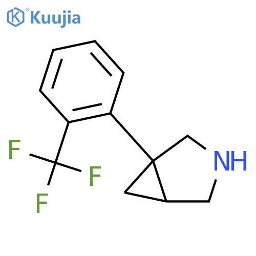 1-(2-(trifluoromethyl)phenyl)-3-azabicyclo[3.1.0]hexane structure
