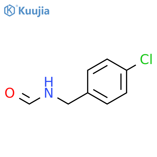 Formamide, N-[(4-chlorophenyl)methyl]- structure