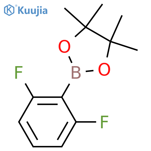 2,6-Difluorophenylboronic acid, pinacol ester structure
