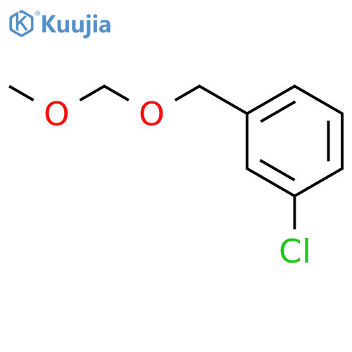Benzene, 1-chloro-3-[(methoxymethoxy)methyl]- structure