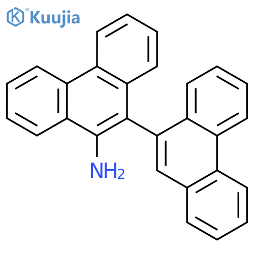 [9,9'-BIPHENANTHREN]-10-AMINE structure