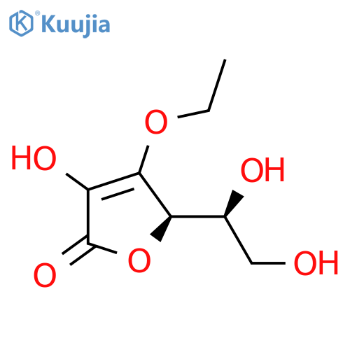 3-O-Ethyl-L-ascorbic acid structure