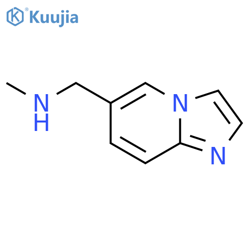 N-(imidazo1,2-apyridin-6-ylmethyl)-N-methylamine structure