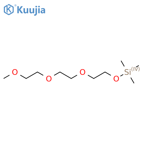 3,6,9,12-Tetraoxa-2-silatridecane, 2,2-dimethyl- structure