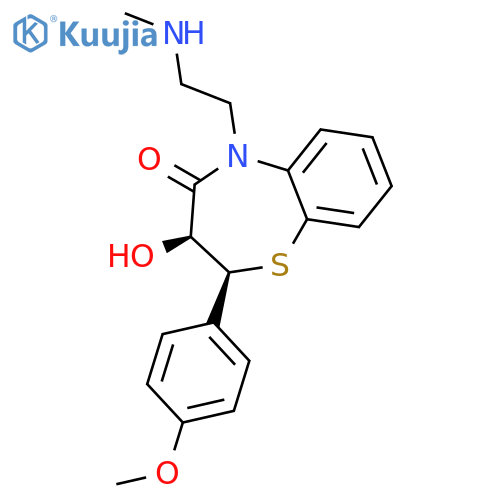 O-Desacetyl-N-Desmethyldiltiazem HCl structure