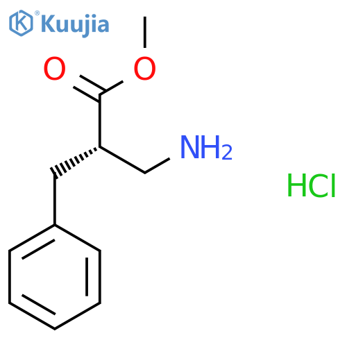 (αS)-α-(AMinoMethyl)-benzenepropanoic Acid Methyl Ester Hydrochloride structure