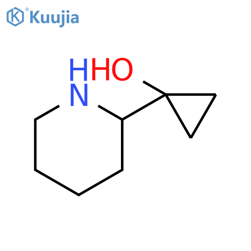 1-(piperidin-2-yl)cyclopropan-1-ol structure