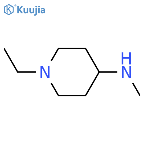1-Ethyl-N-methylpiperidin-4-amine structure