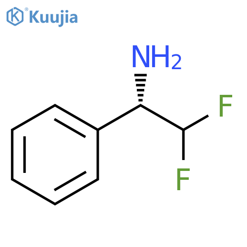 (S)-2,2-difluoro-1-phenylethan-1-amine structure