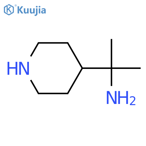 2-(piperidin-4-yl)propan-2-amine structure