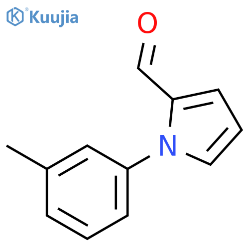 1-(3-Methylphenyl)-1H-pyrrole-2-carbaldehyde structure