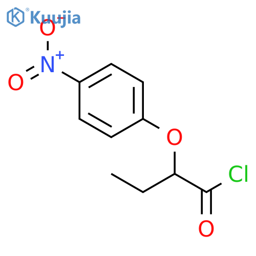 2-(4-Nitrophenoxy)butanoyl Chloride structure