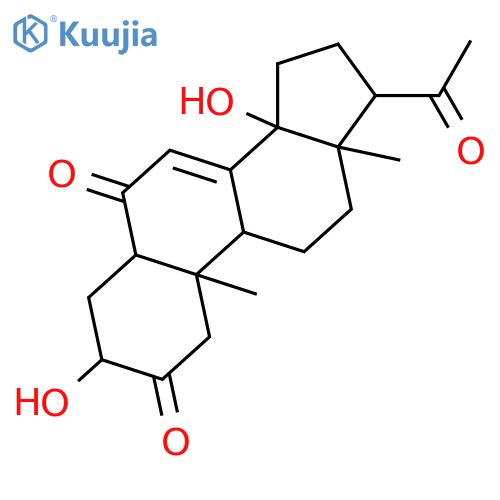 2,3,14-Trihydroxypregn-7-ene-6,20-dione; (2β,3β,5β,14α)-form, 2-Ketone structure