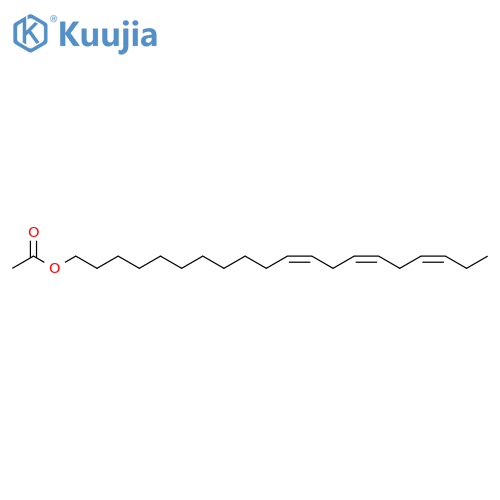 11,14,17-EICOSATRIEN-1-OL, ACETATE, (11Z,14Z,17Z)- structure