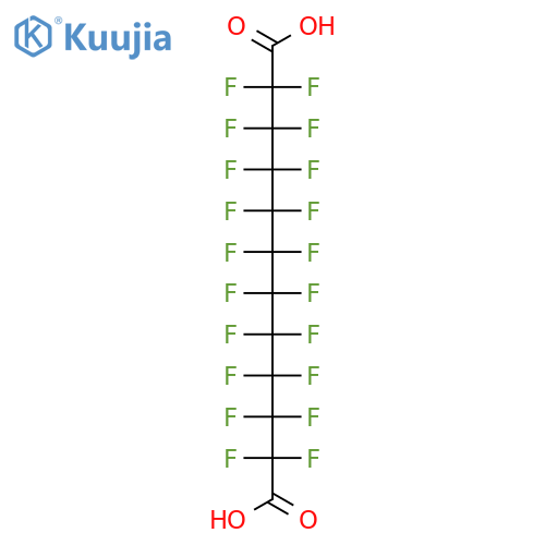 Dodecanedioic acid,2,2,3,3,4,4,5,5,6,6,7,7,8,8,9,9,10,10,11,11-eicosafluoro- structure