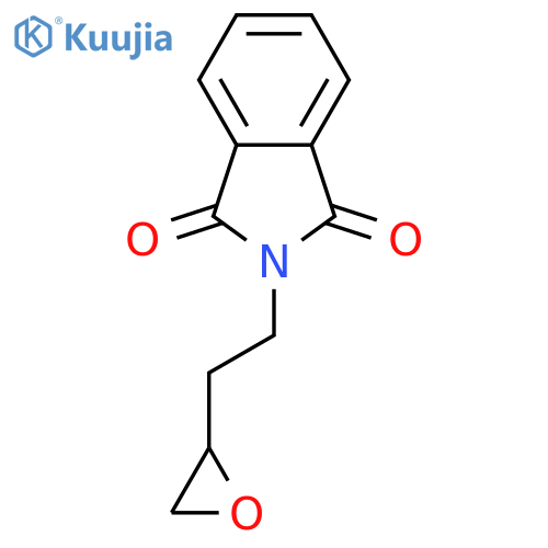 2-2-(oxiran-2-yl)ethyl-2,3-dihydro-1H-isoindole-1,3-dione structure
