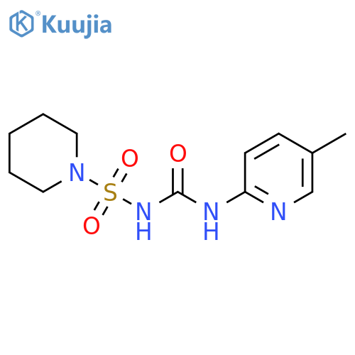 1-(5-Methylpyridin-2-yl)-3-(piperidine-1-sulfonyl)urea structure