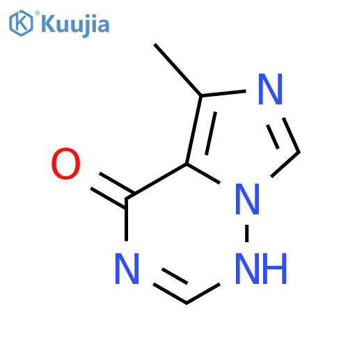 Imidazo[5,1-f][1,2,4]triazin-4(1H)-one, 5-methyl- structure