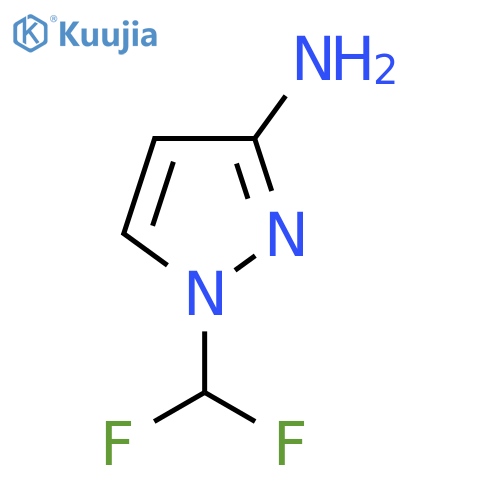 1-(Difluoromethyl)-1H-pyrazol-3-amine structure