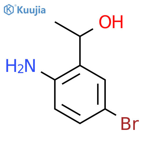 1-(2-amino-5-bromophenyl)ethan-1-ol structure
