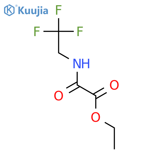 ethyl (2,2,2-trifluoroethyl)carbamoylformate structure