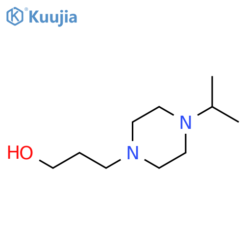 1-PIPERAZINEPROPANOL, 4-(1-METHYLETHYL)- structure