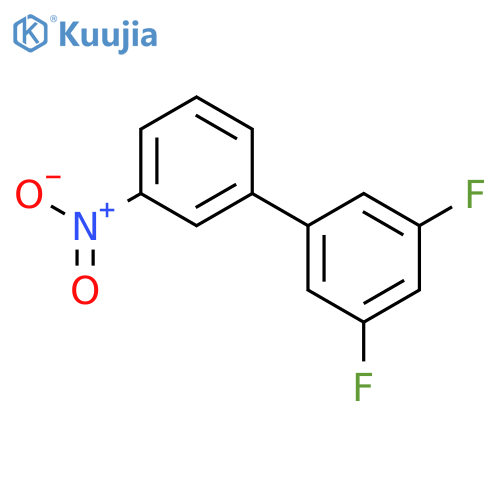1,3-Difluoro-5-(3-nitrophenyl)benzene structure