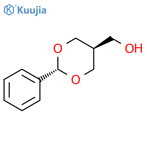 1,3-Dioxane-5-methanol, 2-phenyl-, trans- structure