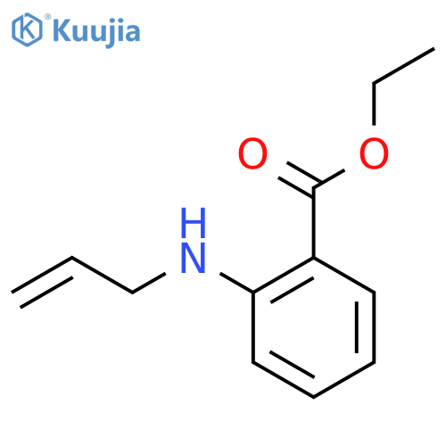 Benzoic acid, 2-(2-propenylamino)-, ethyl ester structure
