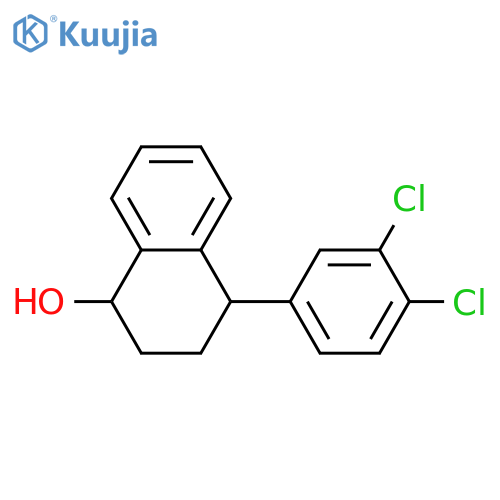 rac-cis-4-(3,4-Dichlorophenyl)-1,2,3,4-tetrahydro-1-naphthalenol structure