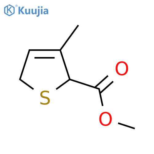 Methyl 3-methyl-2,5-dihydrothiophene-2-carboxylate structure
