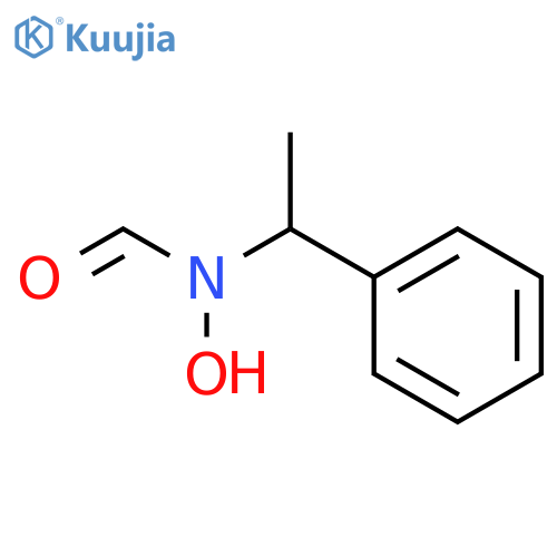 Formamide, N-hydroxy-N-(1-phenylethyl)- structure