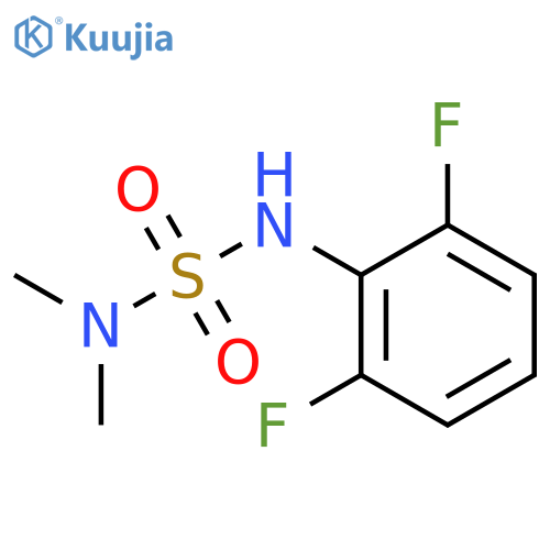 [(2,6-difluorophenyl)sulfamoyl]dimethylamine structure