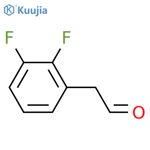 2-(2,3-Difluorophenyl)acetaldehyde structure