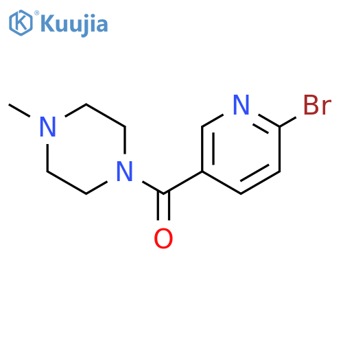 (6-Bromopyridin-3-YL)(4-methylpiperazin-1-YL)methanone structure