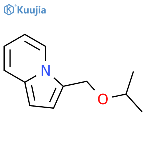 Indolizine, 3-[(1-methylethoxy)methyl]- structure